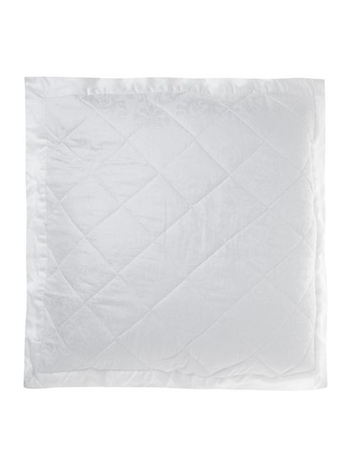 Image of Hotel Collection Lhc Damask 250tc Pair Of Euro Pillow Sham White