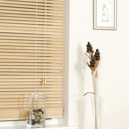 Image of Wood Slat Venetian Blind