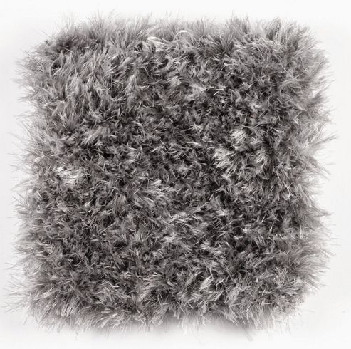 Image of Angelo Volcano Medium Gray Tufted Rug - 200cm X 140cm (6 Ft 6.5 In X 4 Ft 7 In)