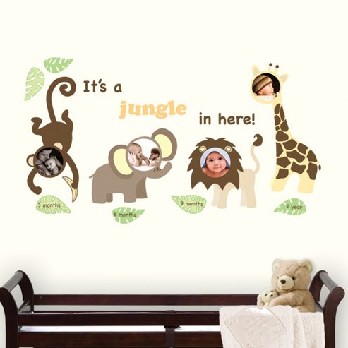 Image of Wallpops!wallartforbaby It's A Jungle In Here Baby Wall Stickers
