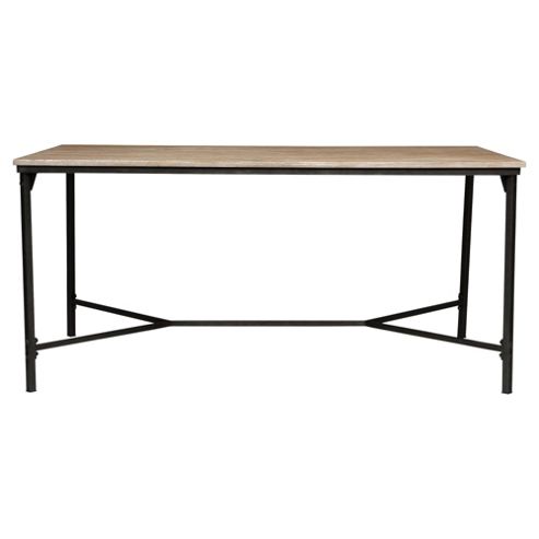 Image of Arizona Metal/wood Dining Table