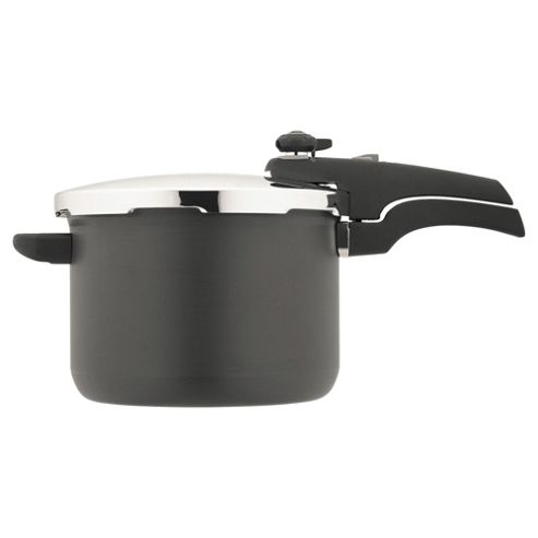 Image of Prestige Smart Plus Pressure Cooker, Hard Anodised, 6 Litre