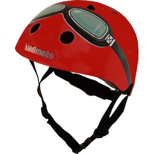 Image of Kiddimoto Helmet Small (red Goggle)