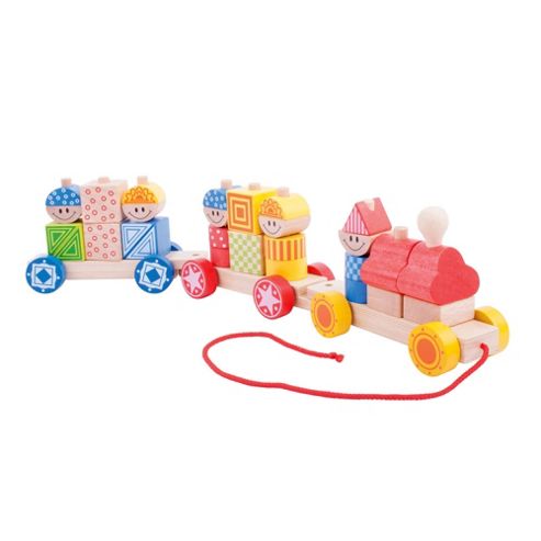 Image of Bigjigs Toys Bb037 Build Up Train
