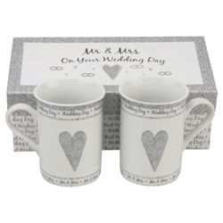 Together Forever Wedding Mug Set