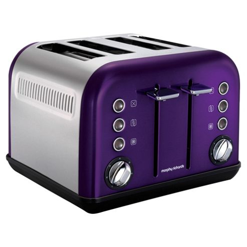Image of Morphy Richards Purple Toaster New