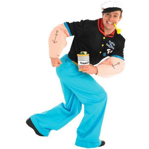 Image of Popeye - Adult Costume Size: 40-42