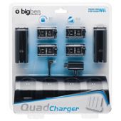 Wii Charger and Battery Pack (Black)