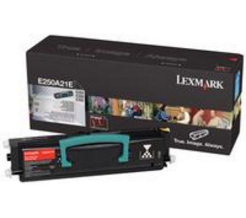 Image of Lexmark Black Toner Cartridge (yield 3,500 Pages) For E250, E35x Mono Laser Printers
