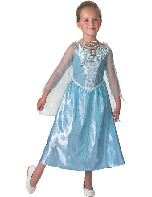 Image of Musical And Light Up Elsa - Child Costume 7-8 Years