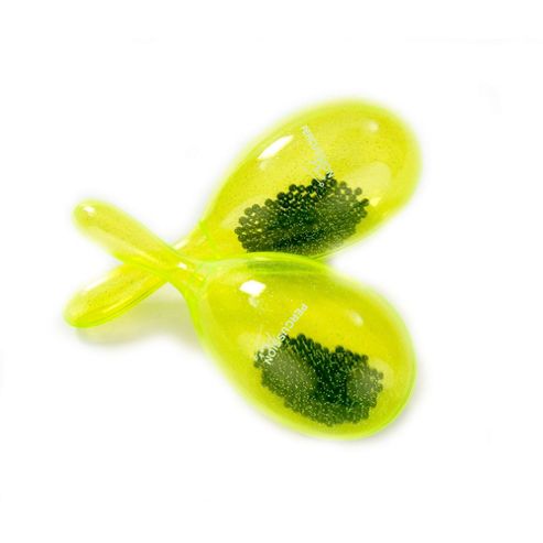 Image of Percussion Plus Pp539 Yellow Sparkle Maracas