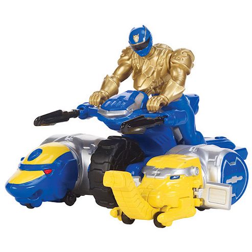 Image of Power Rangers Megaforce Ultra Blue Ranger Zord Vehicle