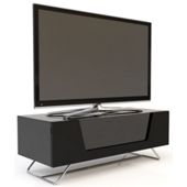 Alphason Chromium Black TV Stand for up to 50 inch TVs
