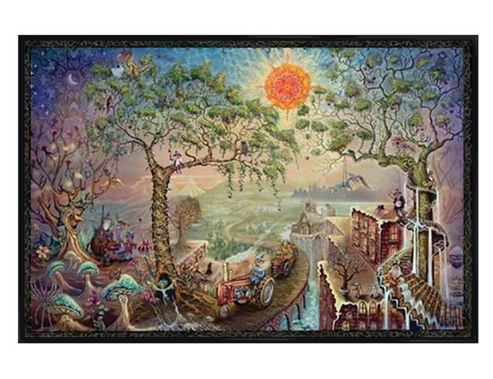 Image of Gloss Black Framed Sunshine Daydream Poster