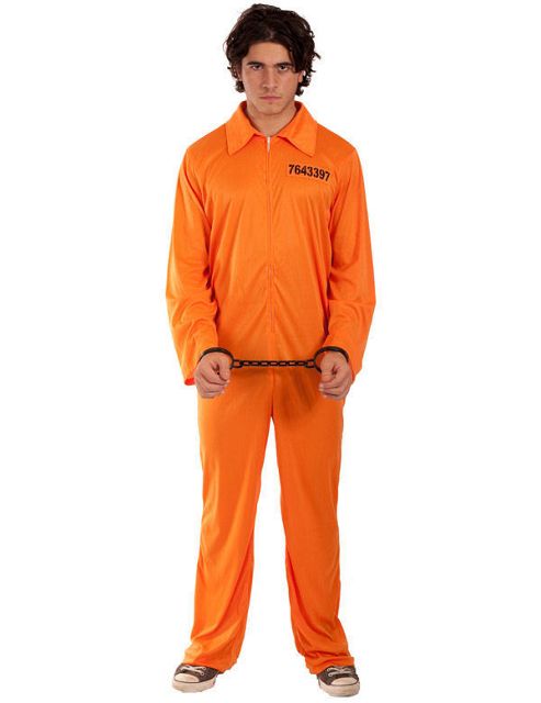 Image of Prisoner Costume Extra Large
