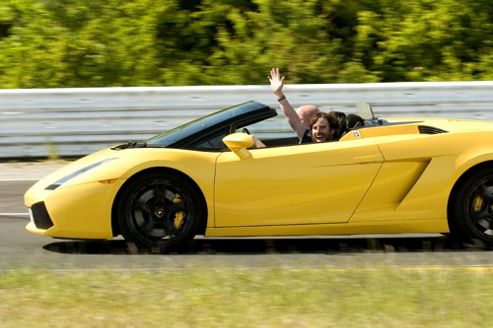 Image of Two Supercar Driving Thrill With Passenger Ride And In-car Film