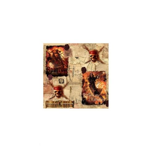 Image of Texco Jack Sparrow Pirats Bed Set In Cream