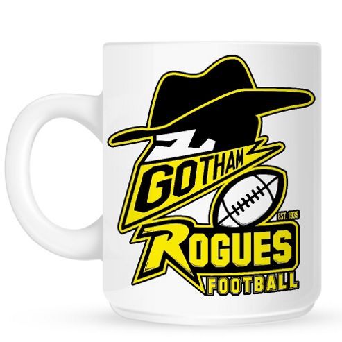 Image of Gotham Rogues Football 10oz Ceramic Mug