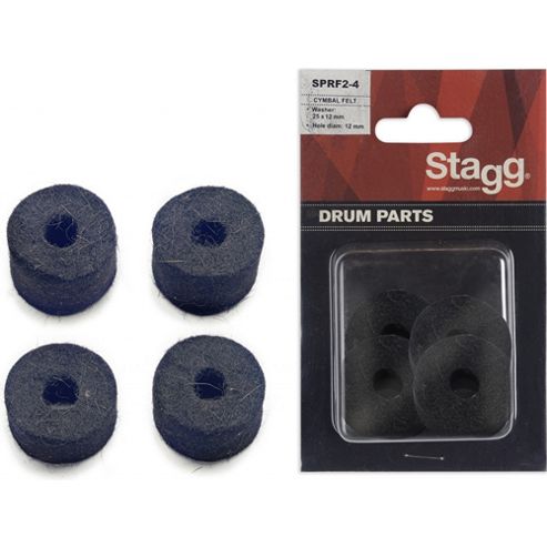 Image of Stagg Hi Hat Clutch Felt Washers 2 Pairs