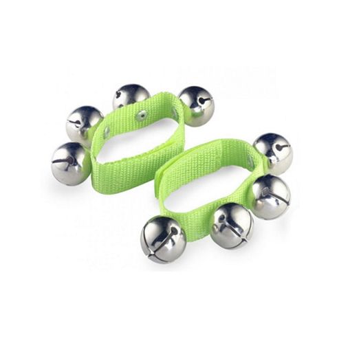 Image of A-star Large Wrist Bells - Green