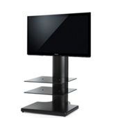Origin II S2 Flat Panel TV Stand in Black