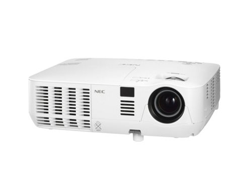 Image of Nec V230x 3d Ready Dlp Projector, 1080i, 4:3, Ntsc, Pal, Secam, Hdtv, 1024 X 768, Xga, 2000:1, 2300 Lm, Vga, 233 W, 3 Year Warranty