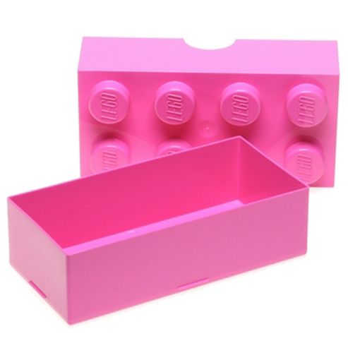 Image of Lego Storage Lunch Box 8, Pink