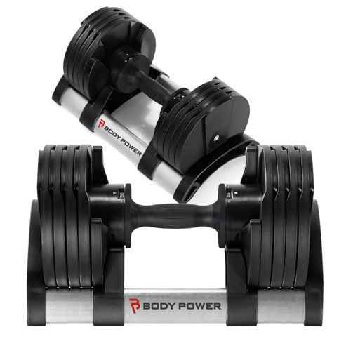 Image of Body Power Revolution Adjustable Dumbbell (2-20kg) Pair