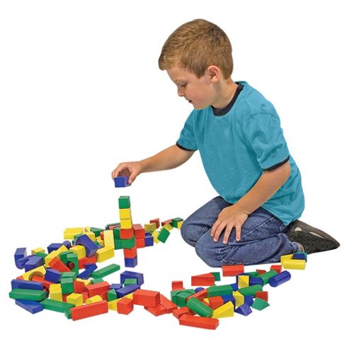 Image of 100 Wood Blocks - Melissa & Doug