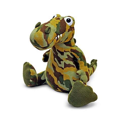 Image of Melissa & Doug Beeposh Wally Dinosaur Soft Toy