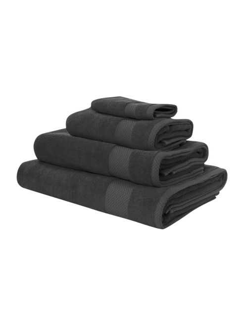 Image of Linea Softer Feel Egyptian Cotton Face Cloth Charcoal