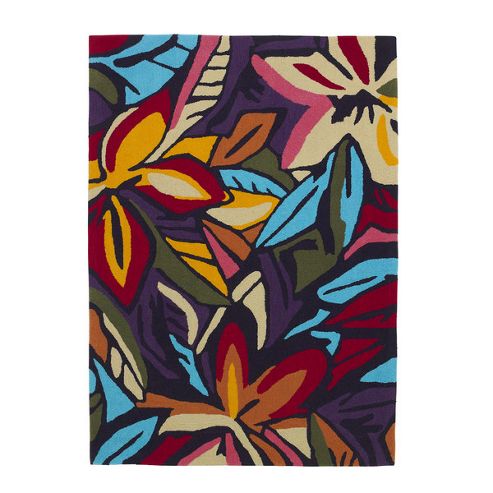 Image of Think Rugs Hong Kong Dark Multi Tufted Rug - 120 Cm X 170 Cm (3 Ft 11 In X 5 Ft 7 In)