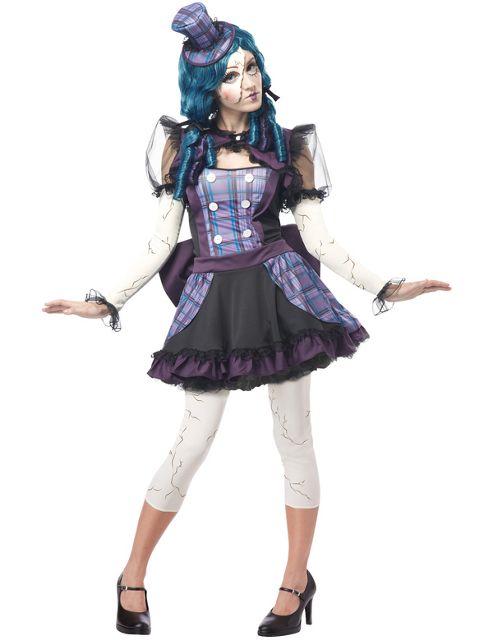 Image of Broken Doll Costume Large