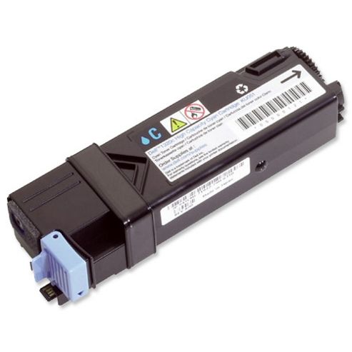 Image of Dell High Capacity Cyan Toner Cartridge (yield 2,500 Pages) For Dell 2130cn Colour Laser Printers