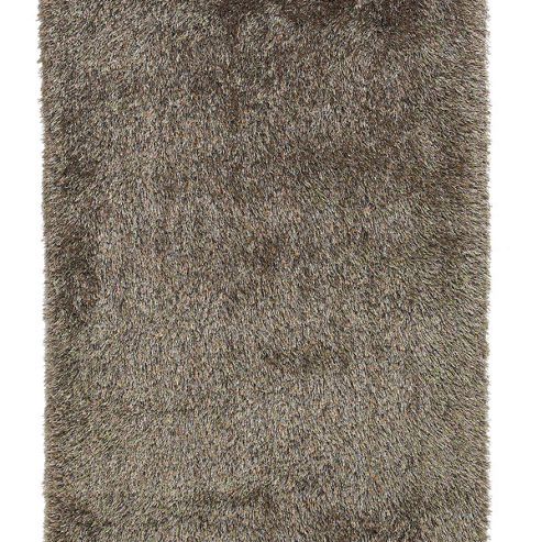Image of Think Rugs Monte Carlo Beige Shaggy Rug - 110 Cm X 170 Cm (3 Ft 7 In X 5 Ft 7 In)