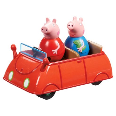 Image of Peppa Pig - Weebles Peppas Wobbily Car