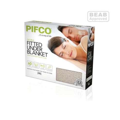 Image of Pifco 60w Double Fitted Electric Blanket