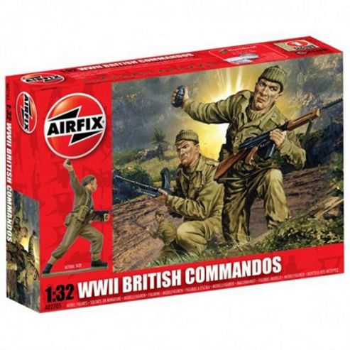 Image of Wwii British Commandos (a02705) 1:32