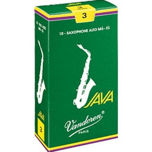 Image of Vandoren 3 Alto Sax Java Reed (x10)