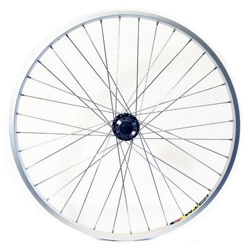 Image of Wilkinson 26 X 1.75 Front Alloy Atb Disc D/w Q/r Wheel In Black