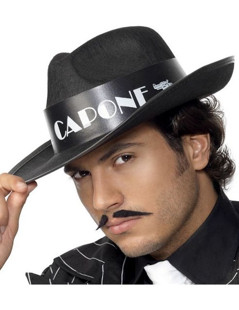 Image of Al Capone Hat - Black