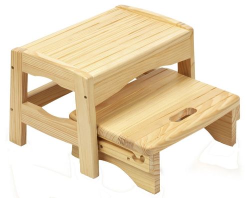 Image of Safety 1st Wooden Two Step Stool