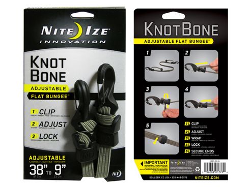 Image of Knotbone Adjustable Flat Bungee/elastic Luggage Strap 38" To 9"