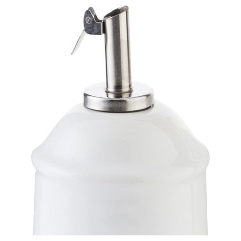 Image of Wood Base Oil & Vinegar Bottles