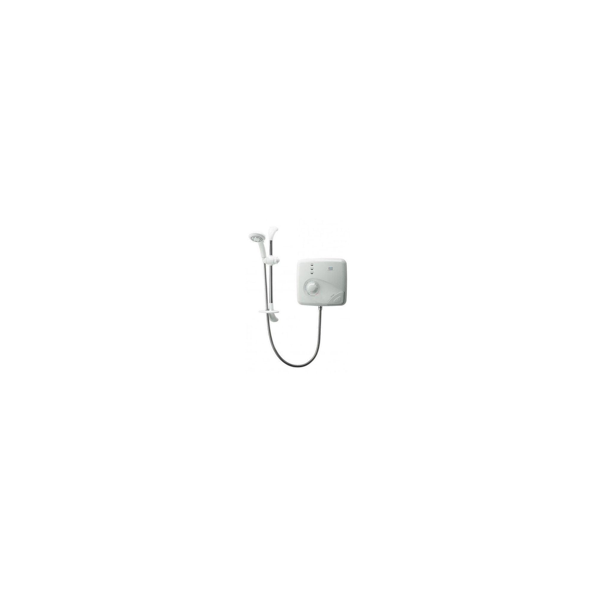 Triton T150Z Pumped Thermostatic Electric Shower White/Chrome 9.5 kW at Tesco Direct