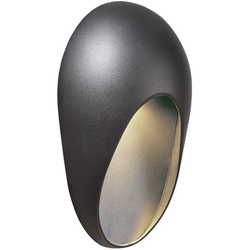 Image of Nordlux Topaz Outdoor Wall Bracket - Anthracite - Led/gu10