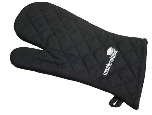 Image of Kitchencraft Master Class Professional Oven Glove In Black