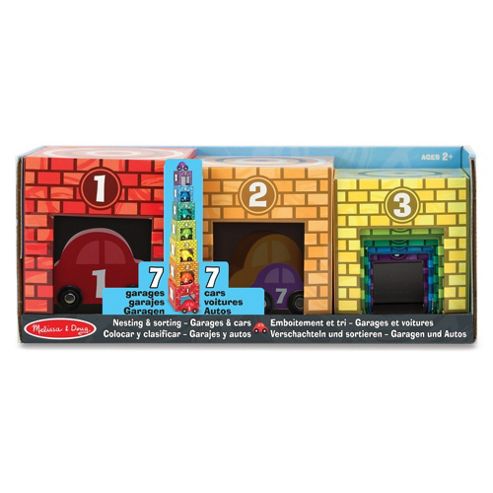 Image of Melissa And Doug Nesting And Sorting Garages