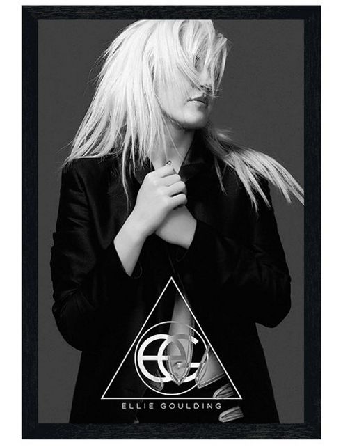 Image of Ellie Goulding Black Wooden Framed Halcyon Poster
