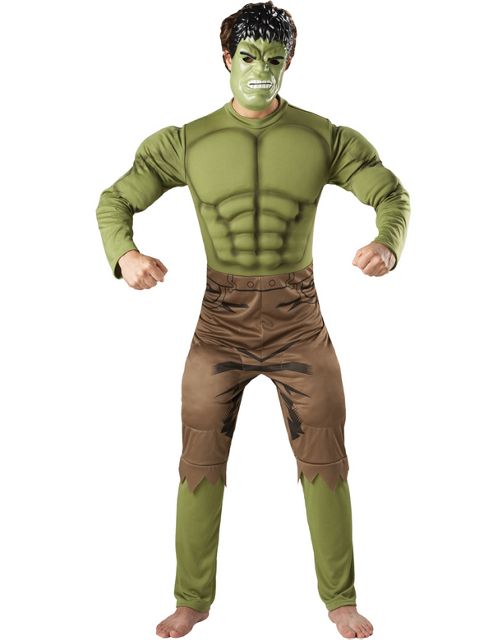Image of Hulk Deluxe - Adult Costume Size: 42-46